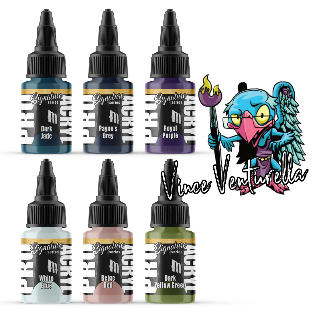Pro Acryl Vince Venturella Paint Set