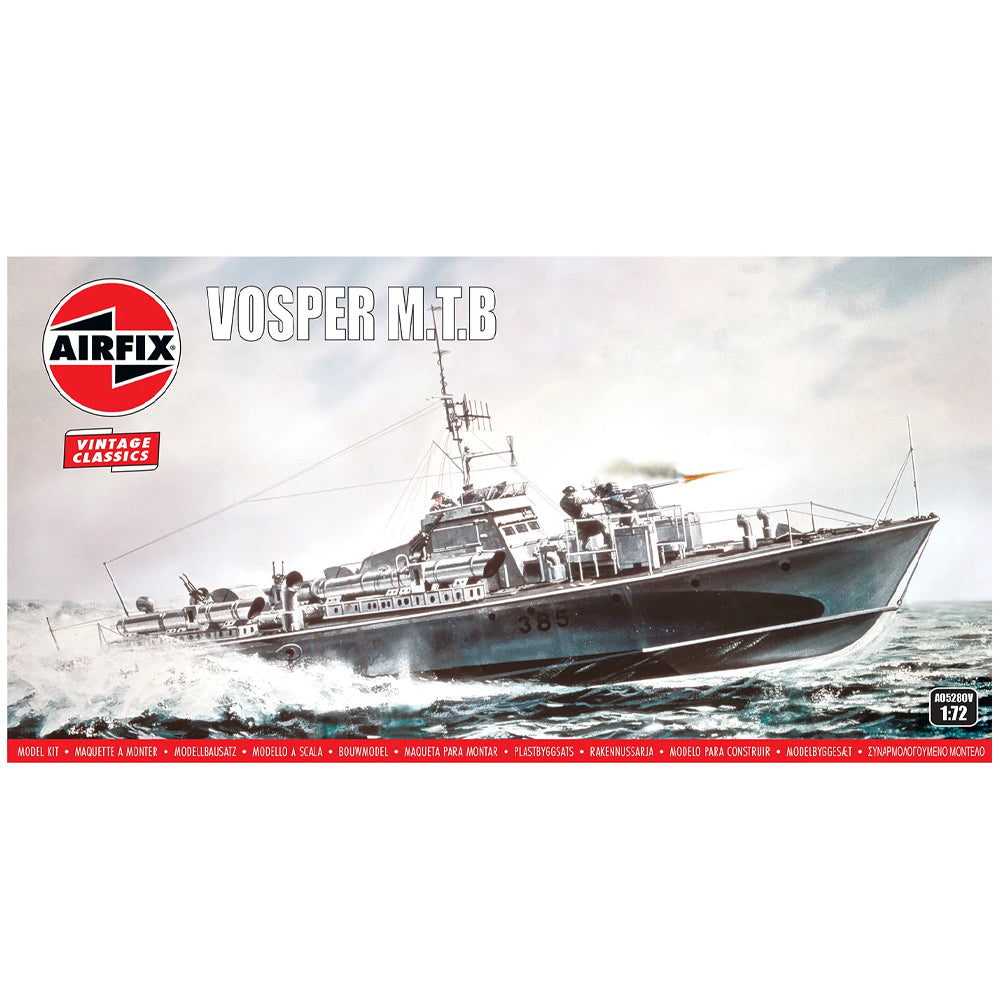 Vosper Motor Torpedo Boat Airfix Kit Box Front
