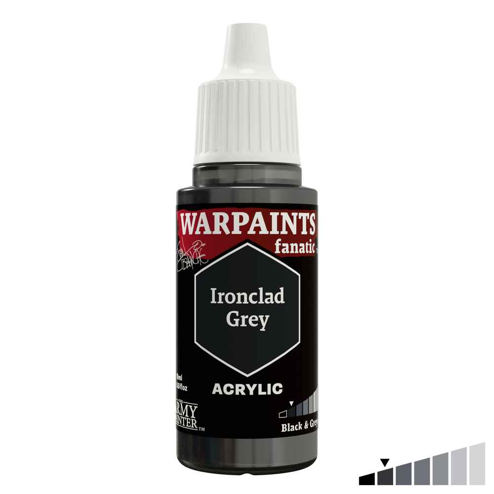 John Blanche Masterclass Warpaints Fanatic Ironclad Grey