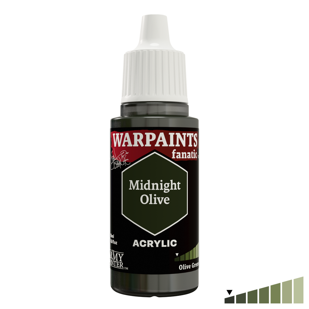 John Blanche Masterclass Warpaints Fanatic Midnight Olive