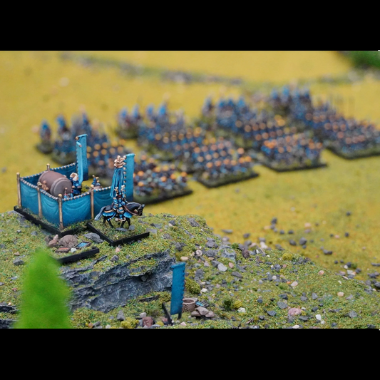 Illustration of samurai warriors...