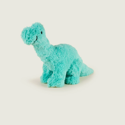 Warmies Brachiosaurus plush toy a mint green dinosaur 