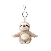 Warmies Brown Sloth Bag Charm Pl...