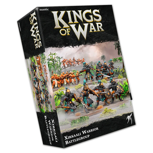 Kings of War Xirkaali Warrior Ba...