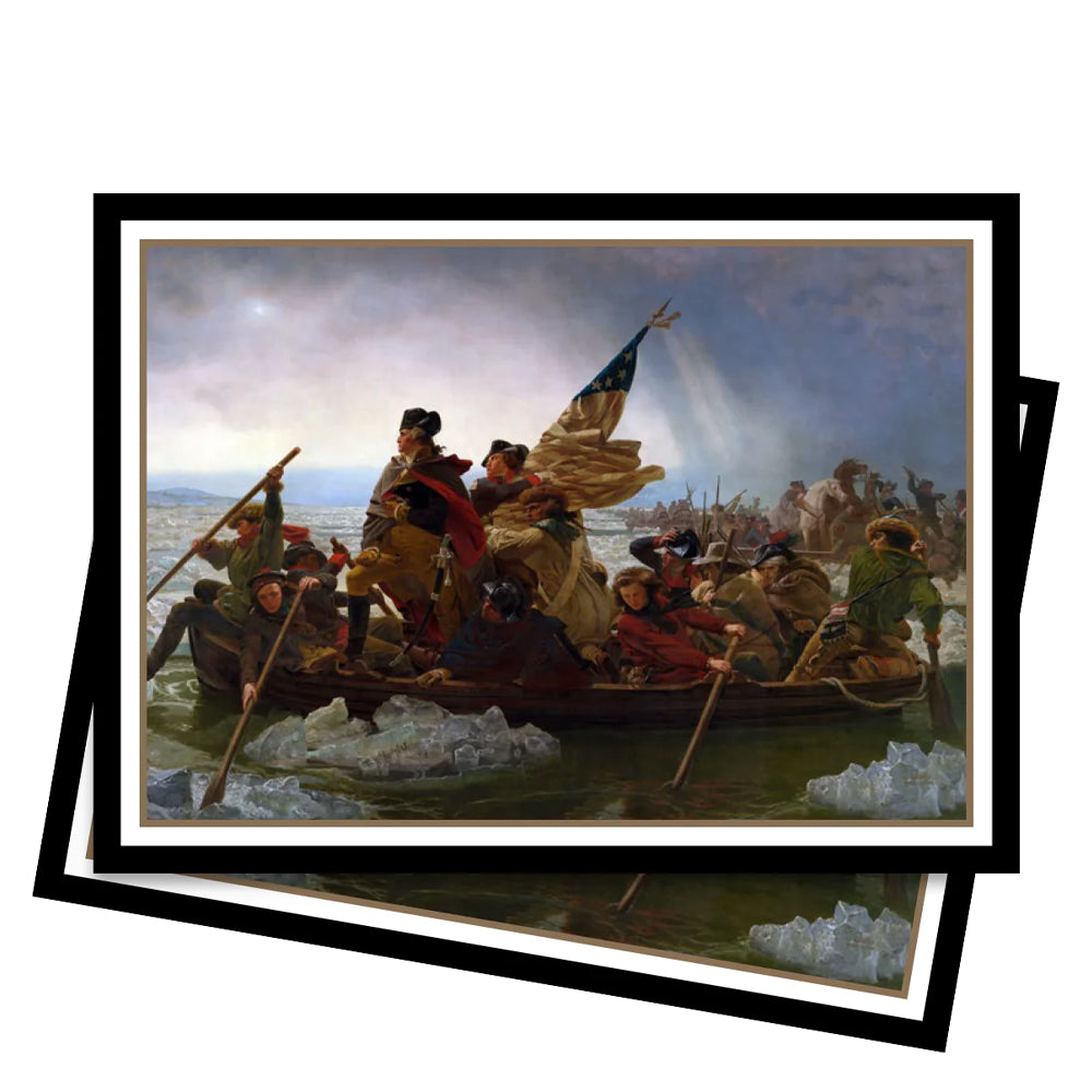 Washington Crossing The Delaware Standard Deck Protector Sleeves 65ct