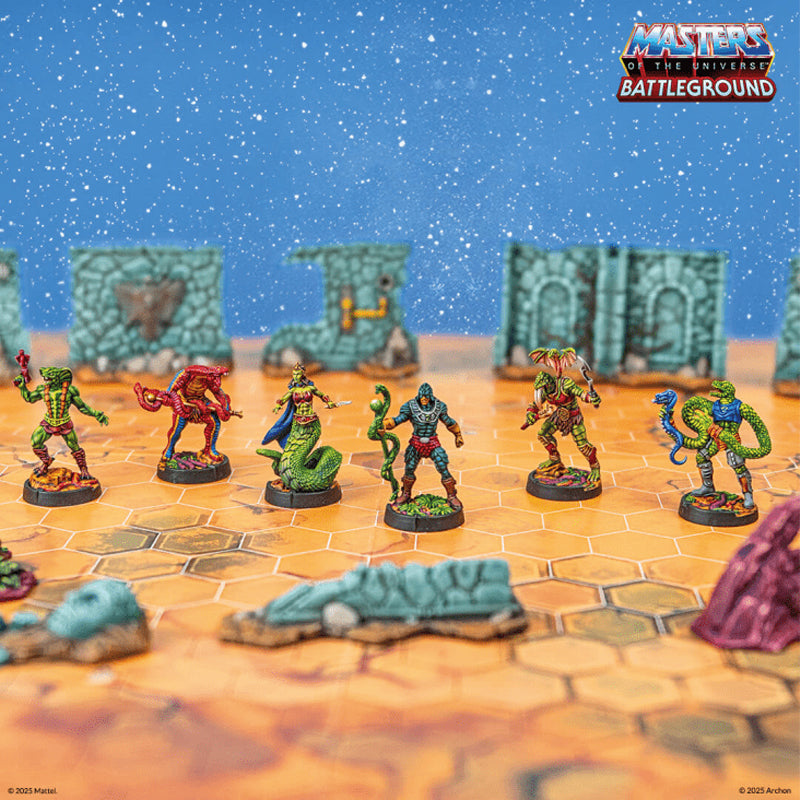 Masters of the Universe Battleground Wave 8 | Snake Men Faction Expansion