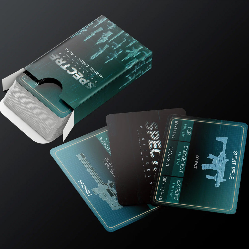 Spectre Operations Weapon Cards Pack 1