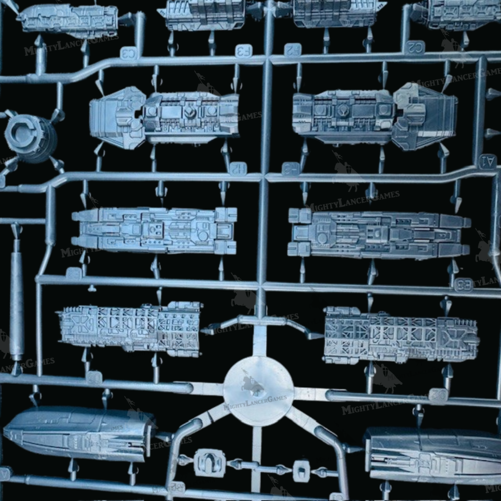 The Expanse Ships of the Expanse Miniatures Set - RPG Minis