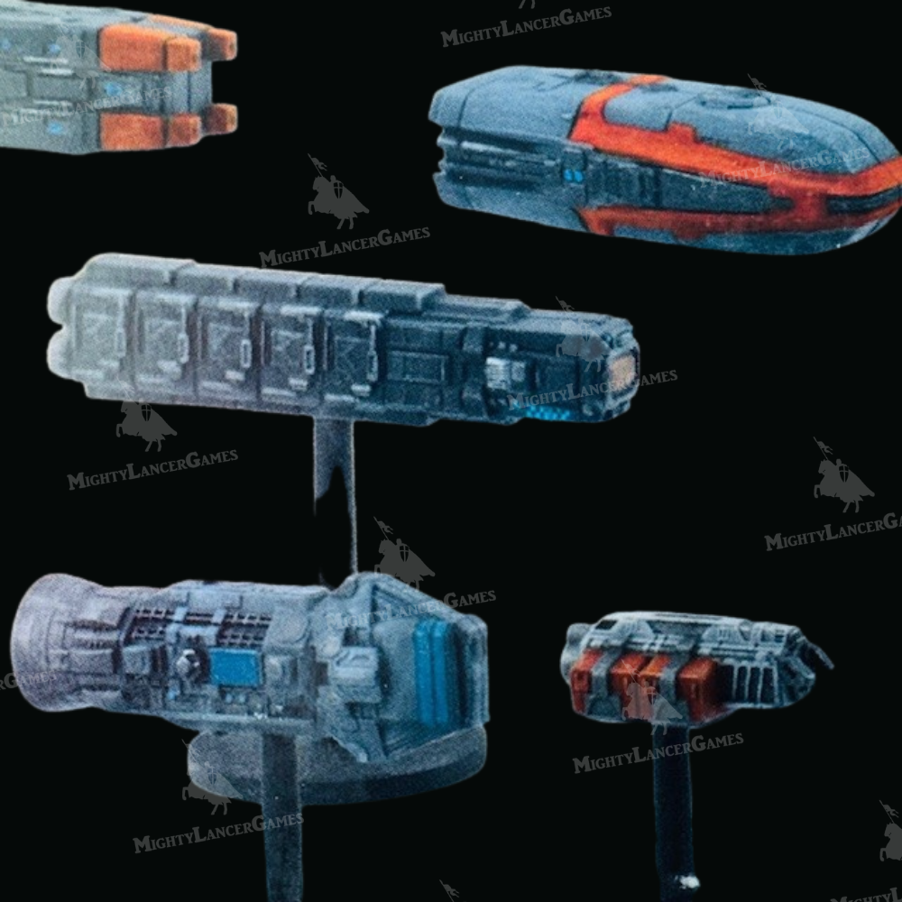 The Expanse Ships of the Expanse Miniatures Set - RPG Minis