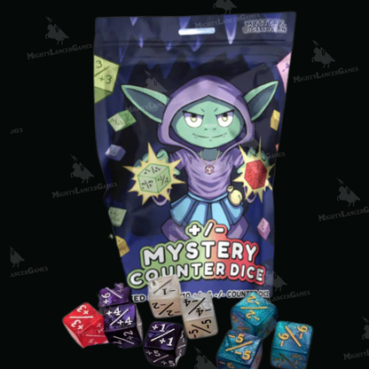 Mystery Counter Dice +/-  Mystery Dice Goblin
