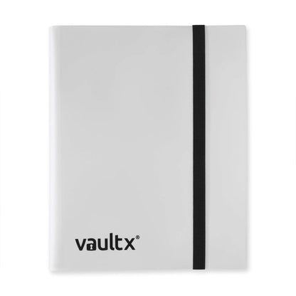 White 9 Pocket Vaultx Strap Binder