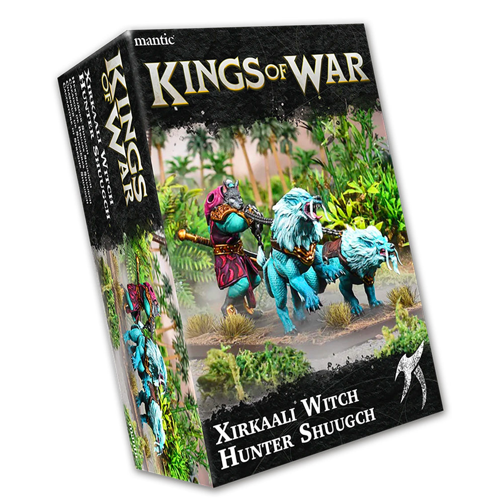 Kings of War Xirkaali Witch Hunter Shuugch | Mantic Games Resin Miniature