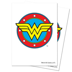 Justice League Wonder Woman Deck Protector Sleeves 65ct