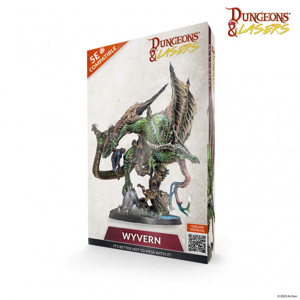 Wyvern RPG Miniature - Dungeons and Lasers