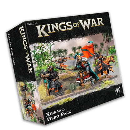 Kings of War Xirkaali Hero Pack | Mantic Games Resin Miniatures