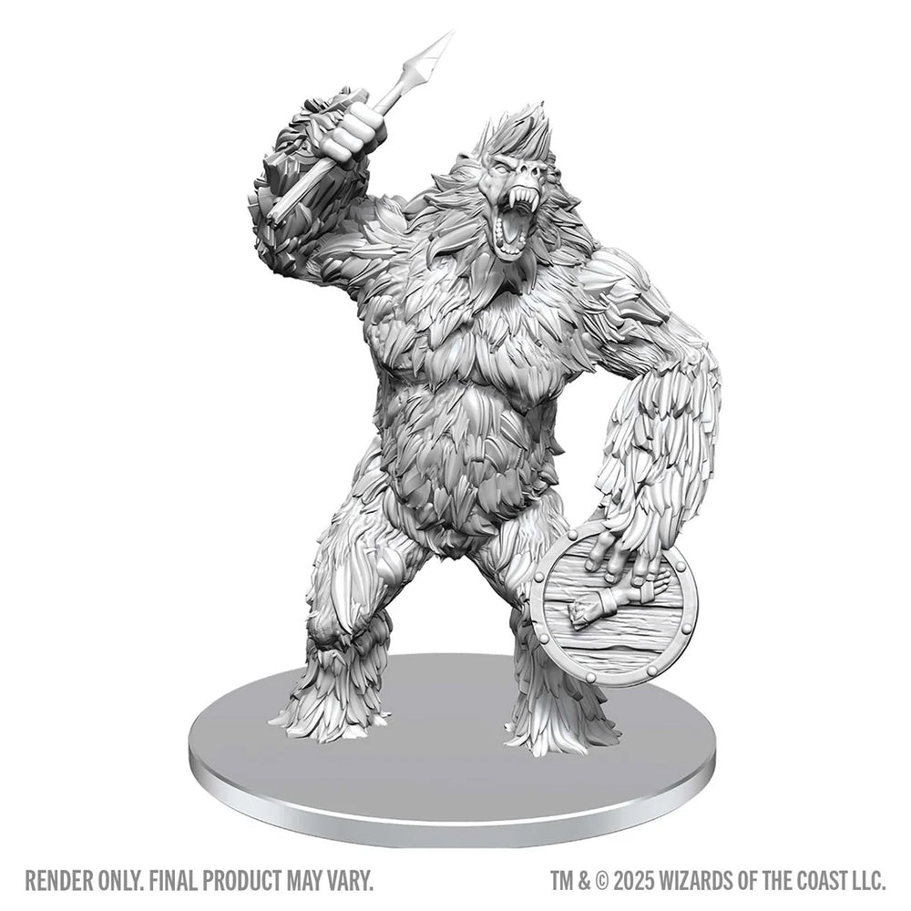 Classic Yeti D&D Nolzur's Marvelous Miniatures