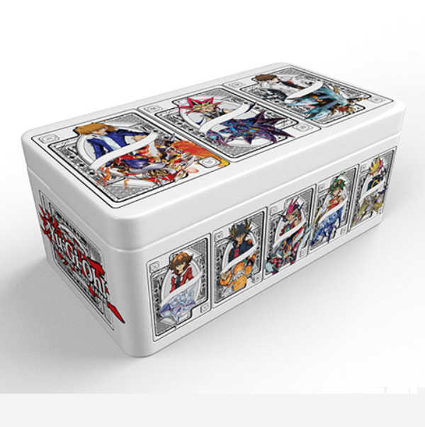 Yu-Gi-Oh! Mega Pack Tin 2025 with 3 Mega-Packs, deck dividers, and collectible tin for duelists and trading card collectors.