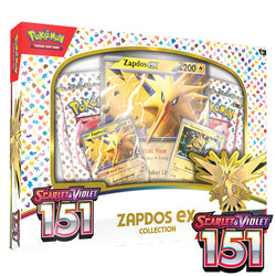 Pokémon 151 Zapdos ex Collection Box