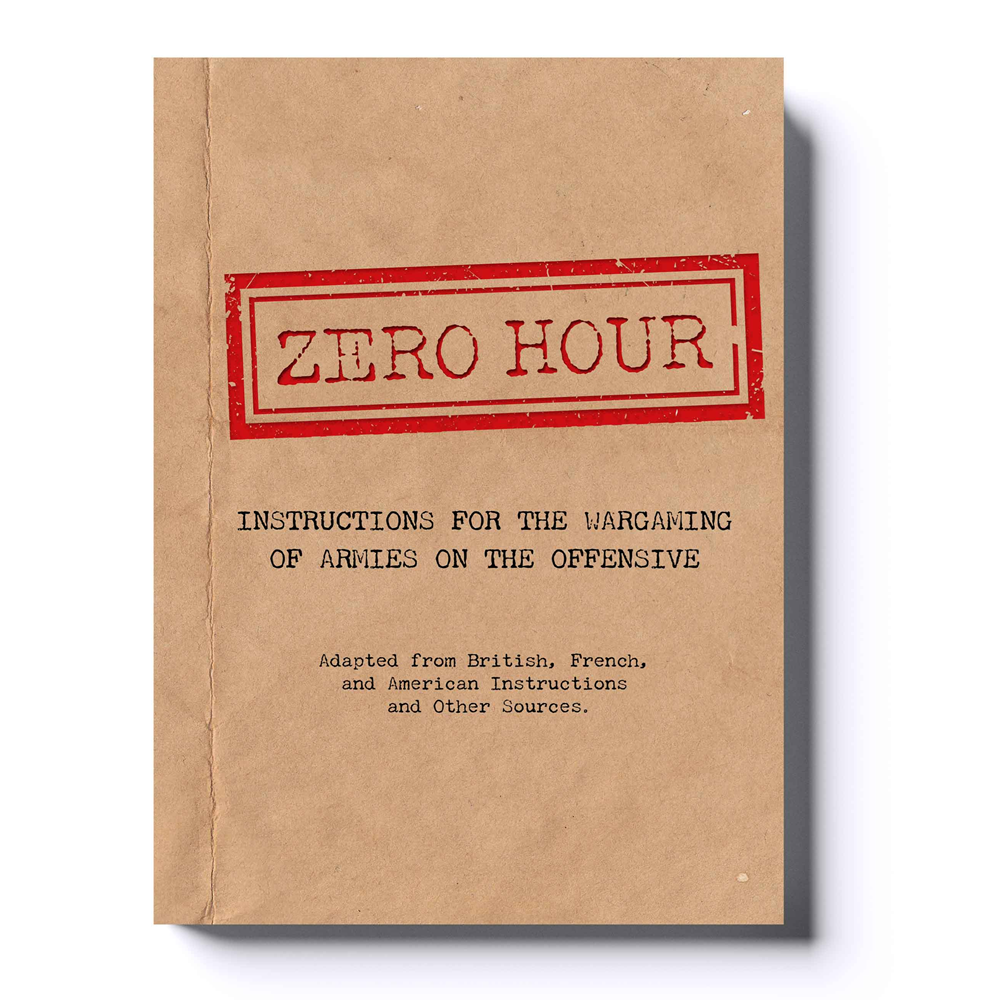 Zero Hour miniature wargame rulebook for early 20th Century historical tabletop gaming
