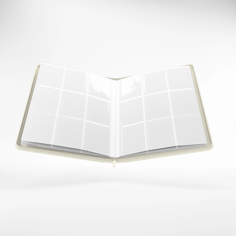 White Gamegenic Zip Folio Inner View