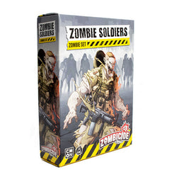 Zombicide Zombie Soldier Miniatures Set