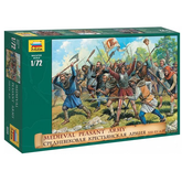 Zvezda Medieval Peasant Army 1:7...