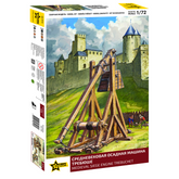Model kit packaging of a medieva...