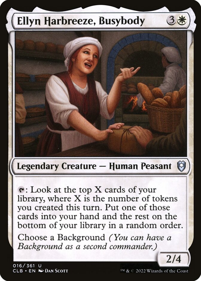 Ellyn Harbreeze, Busybody - Commander Legends #016 Card Front
