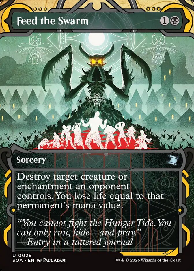 Feed the Swarm Secrets of Strixhaven Mystical Archive #029Card Front