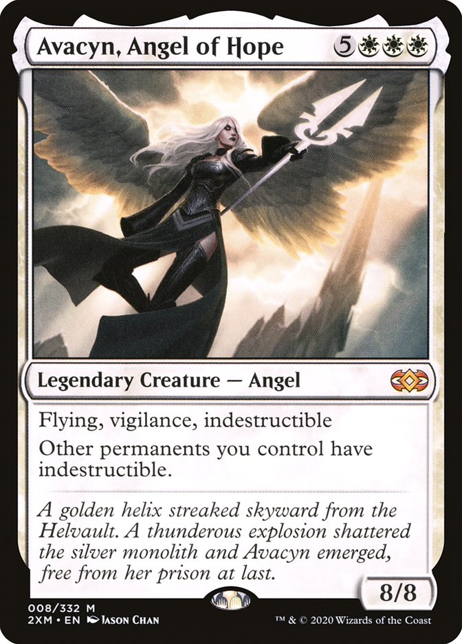 Avacyn, Angel of Hope Double Masters #008 Card Front