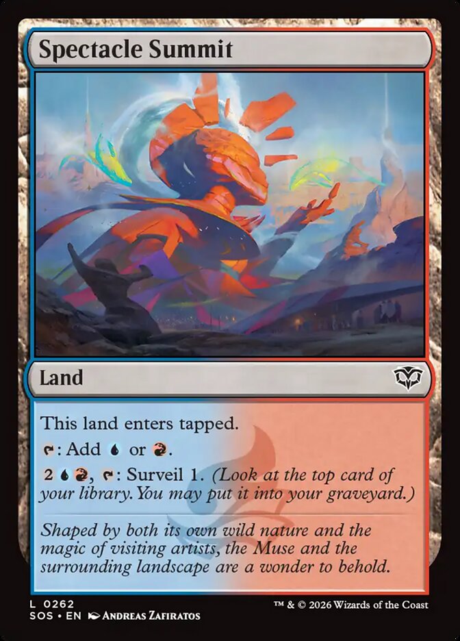 Spectacle Summit Secrets of Strixhaven #262Card Front
