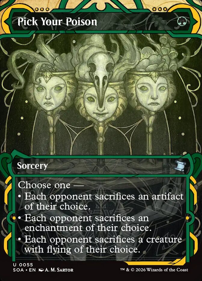 Pick Your Poison Secrets of Strixhaven Mystical Archive #055Card Front