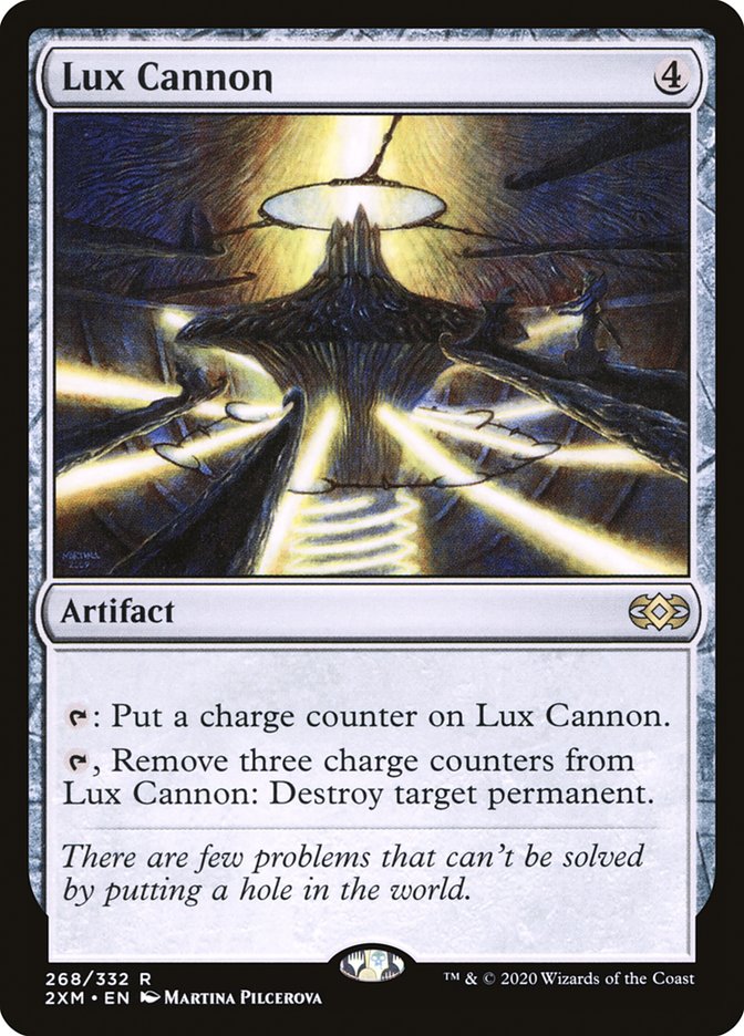 Lux Cannon Double Masters #268 Card Front