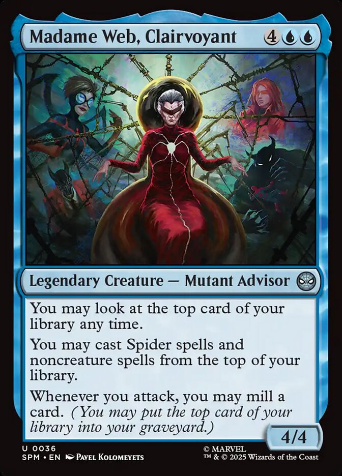 Madame Web, Clairvoyant - Spider-Man #036