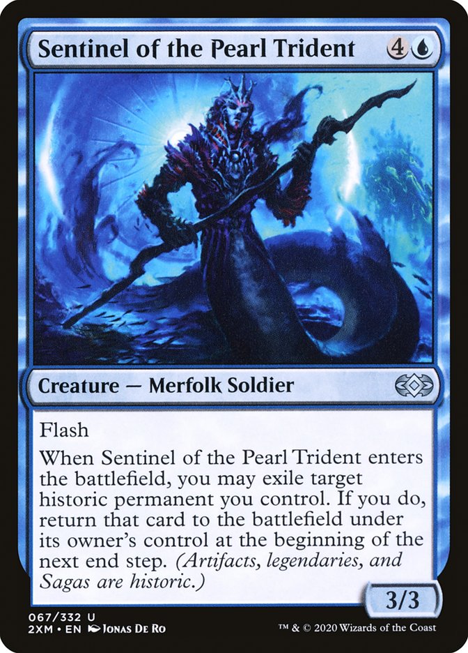 Sentinel of the Pearl Trident Double Masters #067 Card Front