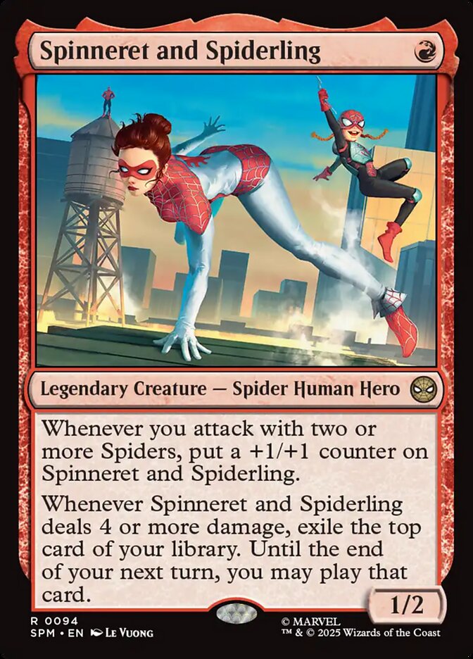 Spinneret and Spiderling - Spider-Man #094