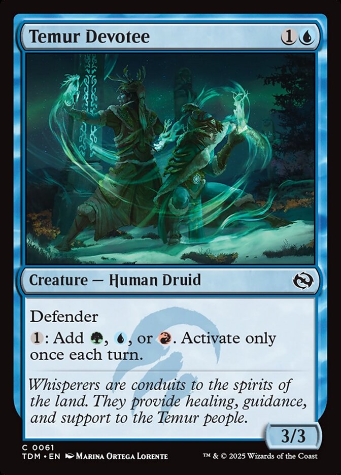 Temur Devotee Tarkir Dragonstorm #061