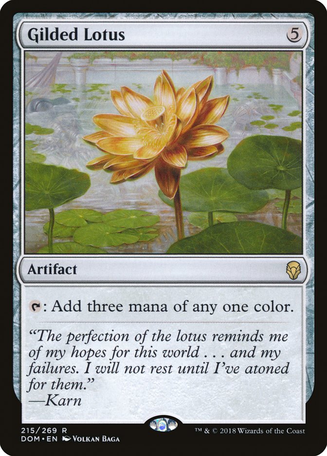 Gilded Lotus Dominaria #215