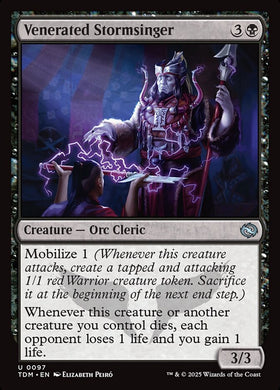 Venerated Stormsinger Tarkir Dra...