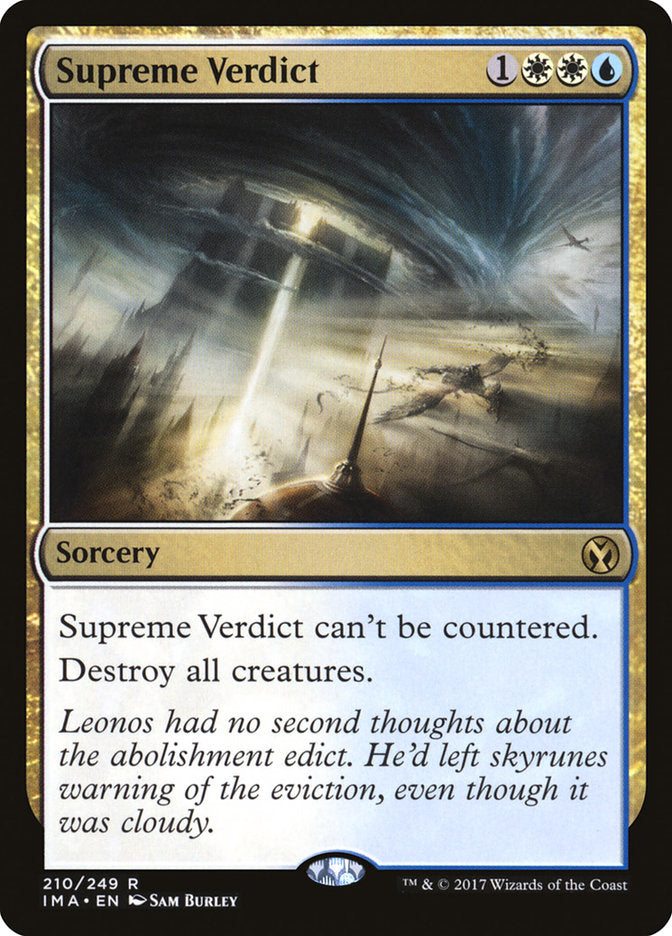 Supreme Verdict - Iconic Masters #210