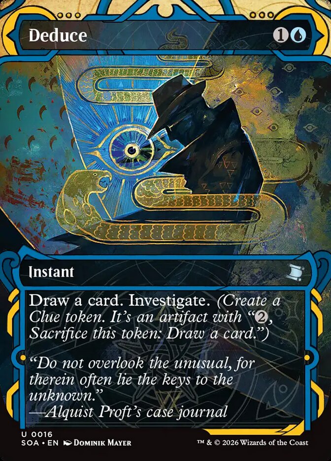 Deduce Secrets of Strixhaven Mystical Archive #016Card Front