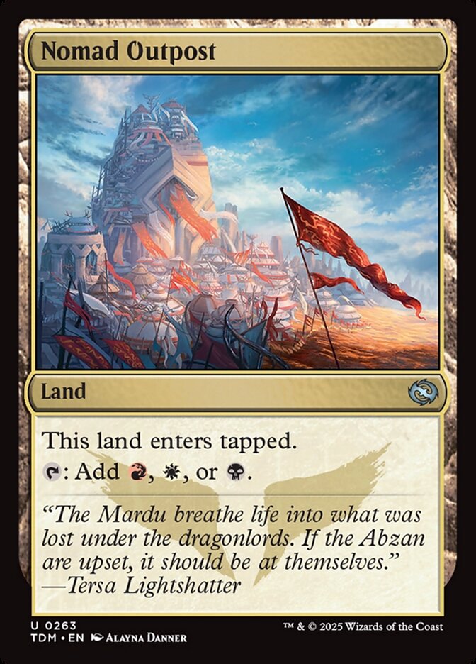 Nomad Outpost Tarkir Dragonstorm #263