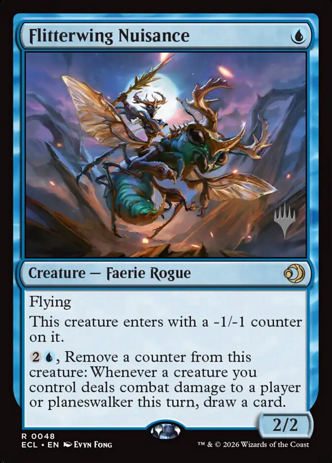 Flitterwing Nuisance Lorwyn Eclipsed #048