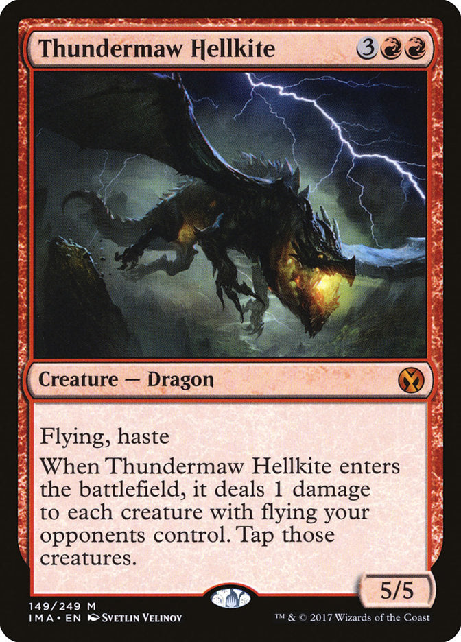 Thundermaw Hellkite - Iconic Masters #149