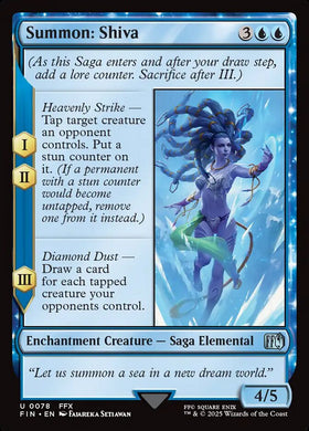 Summon: Shiva Final Fantasy #078