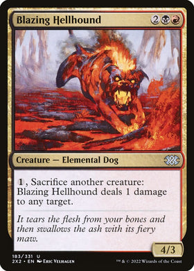 Blazing Hellhound Double Masters...