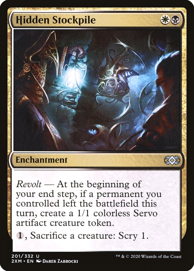 Hidden Stockpile Double Masters #201 Card Front