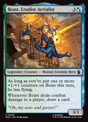 Marvel Superheroes Beast, Erudit...