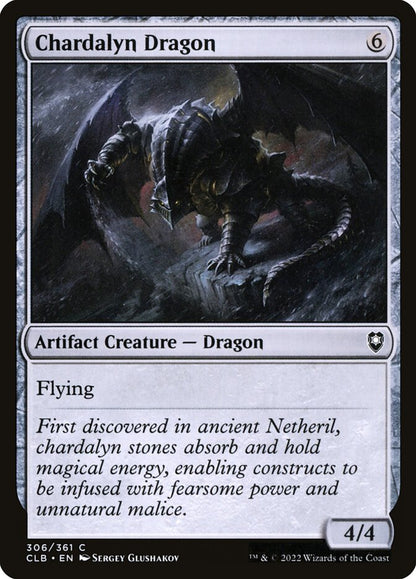 Chardalyn Dragon - Commander Legends #306 Card Front