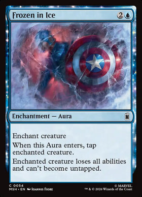 Marvel Superheroes Frozen in Ice...